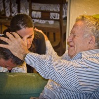 father praying